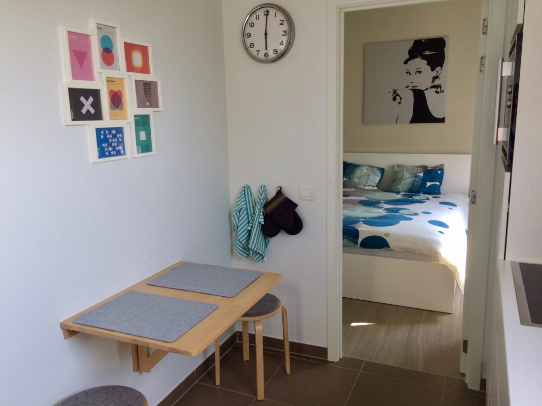 Furnished & equipped 2 person apartment for rent in Ghent, Belgium